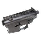 APS Haut Bas Boîtier Convient pour APS ASR Tokyo Marui M4 M16 Série AEG Fusil Airsoft Noir