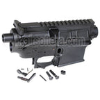 APS Haut Bas Boîtier Convient pour APS ASR Tokyo Marui M4 M16 Série AEG Fusil Airsoft Noir