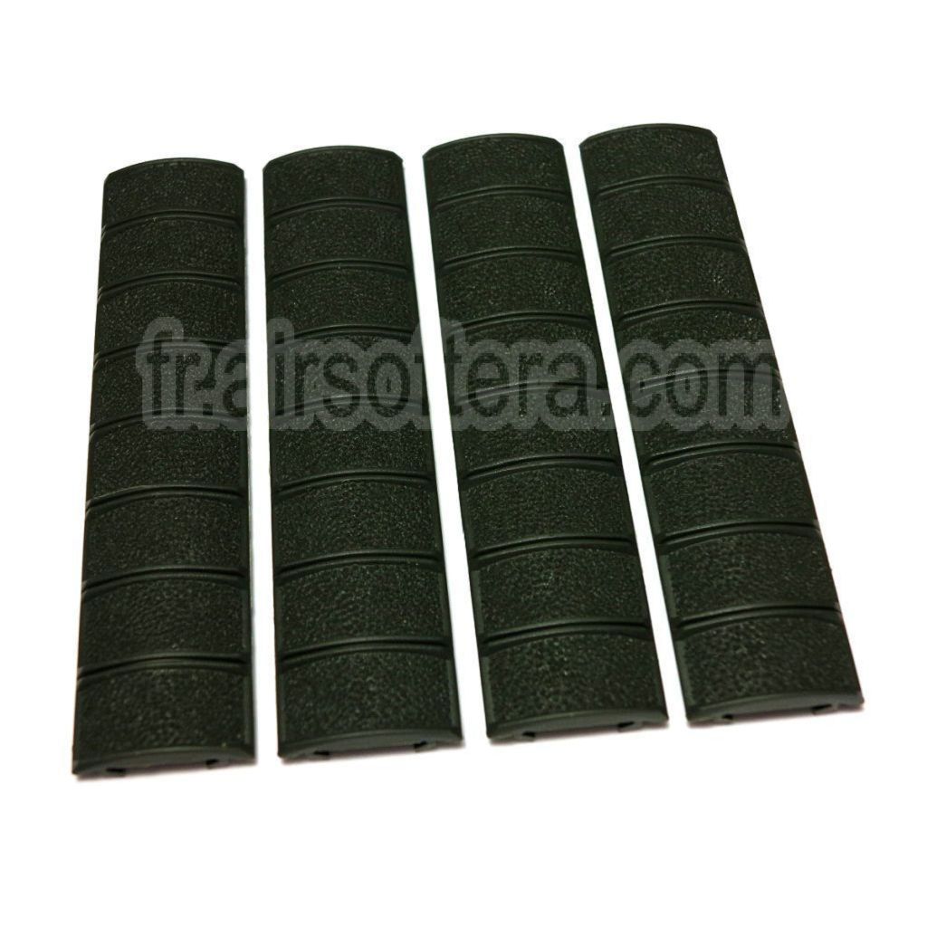 D-BOYS Ensemble 4pièces Polymère 20mm RIS Rail Couvre Panel Olive Drab OD