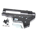 D-BOYS 7mm Bearing AEG Renforcé Vitesse Boîte Boîtier Version 2 Convient pour M4 Série AEG Fusil Airsoft Noir