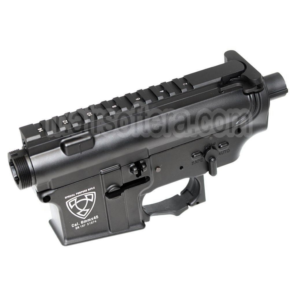 APS Logo Haut Bas Boîtier Convient pour APS ASR Tokyo Marui M4 M16 Série AEG Fusil Airsoft