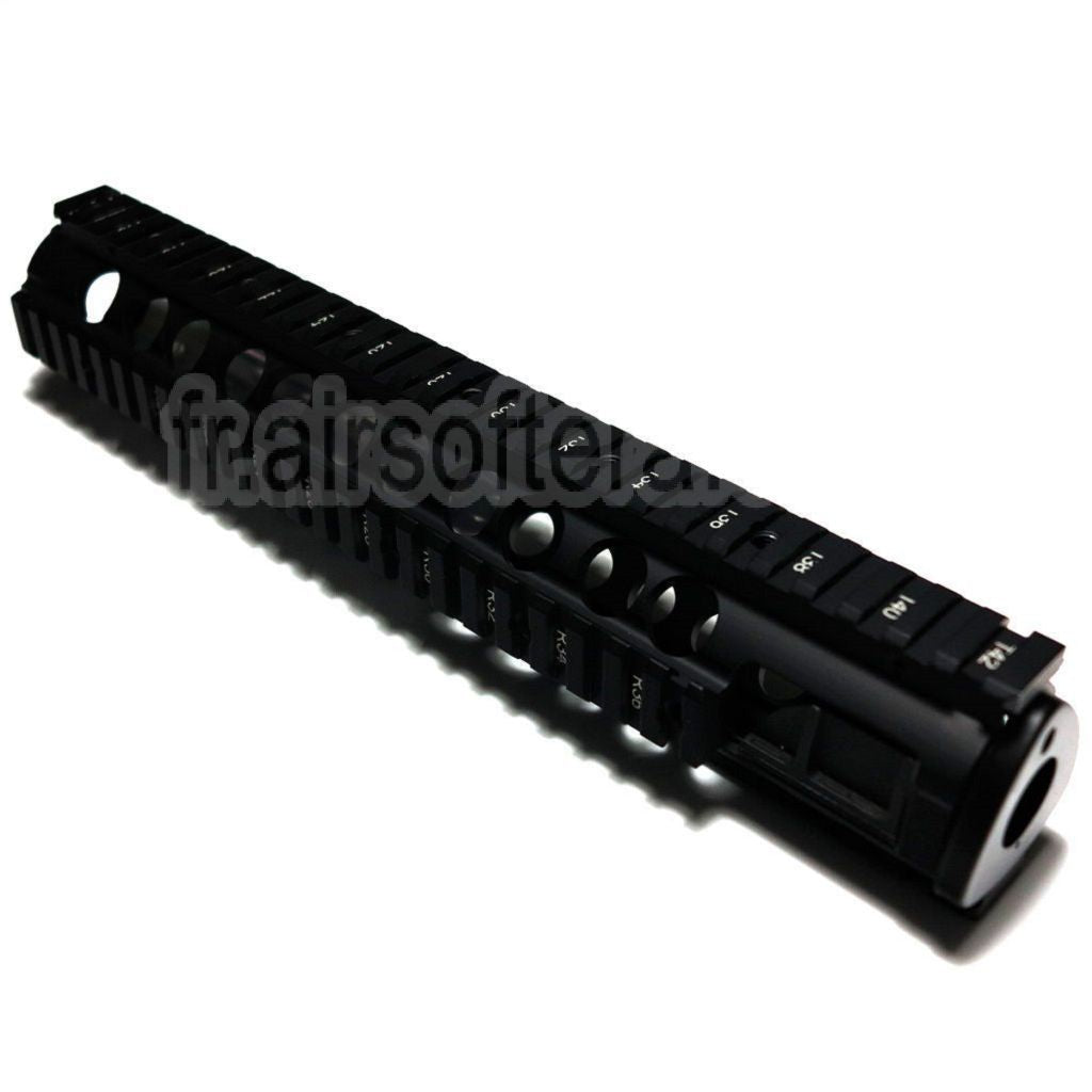 D-BOYS CNC Aluminum M5 RAS Rail de Garde-Main Convient pour CYMA D-BOYS G&amp;P Classic Army KWA G&amp;G Tokyo Marui M4 M16 Série AEG Fusil Airsoft Noir