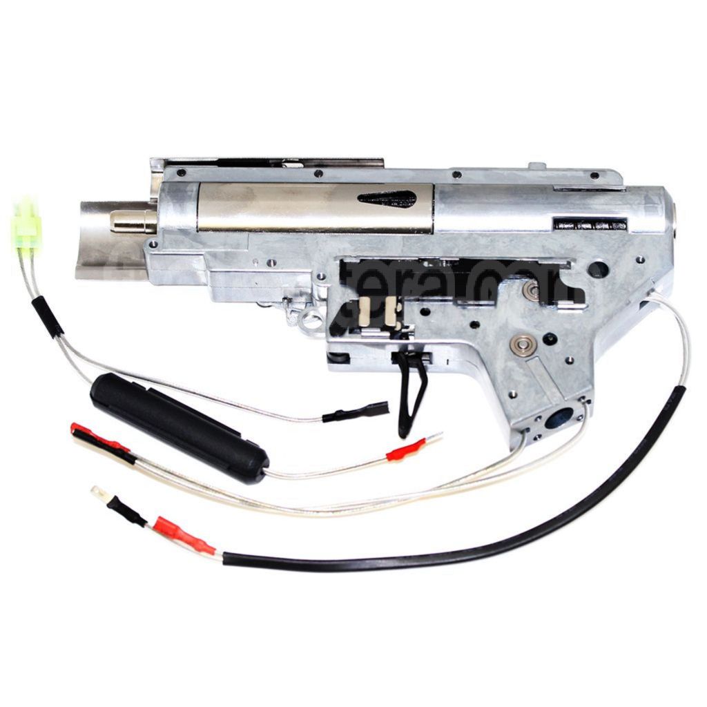 APS Silver Edge Extreme 8mm roulement allemand QD Version 2 V2 Vitesse Boîte Convient pour M4 M16 Série AEG Fusil Airsoft