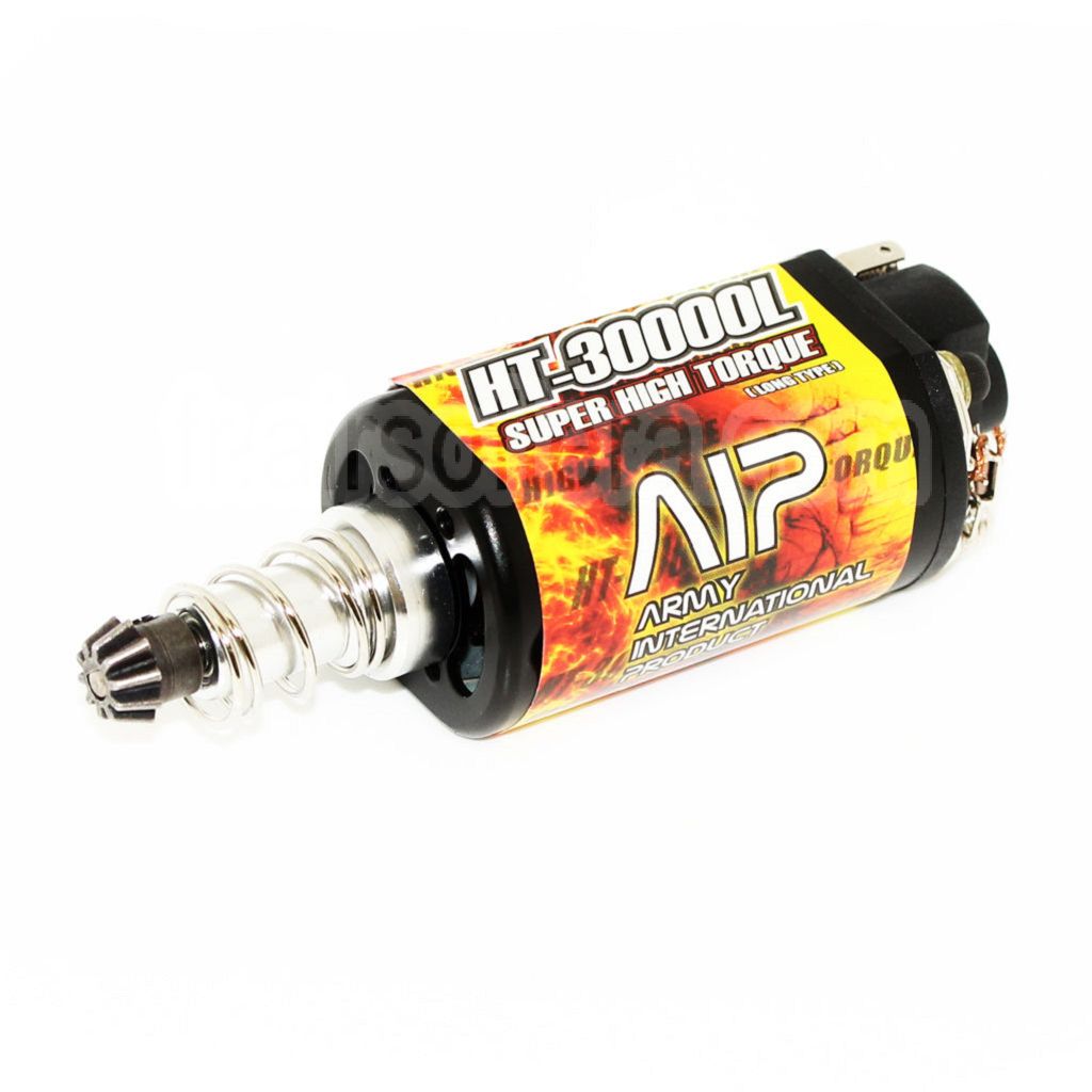 AIP Couple élevé Long Type et Force Magnétique Moteur Convient pour M4 M16 MP5 G3 P90 Série V2 Vitesse Boîte AEG Fusil Airsoft