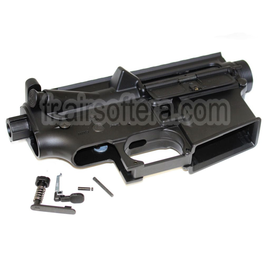 CYMA Haut Bas Boîtier Convient pour CYMA Tokyo Marui M4 M16 Série AEG Fusil Airsoft Noir