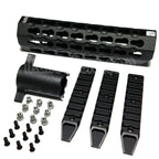 APS CNC Aluminium 7 Pouces Keymod Forend Garde-Main Convient pour APS CAM870 Shotgun Airsoft Noir