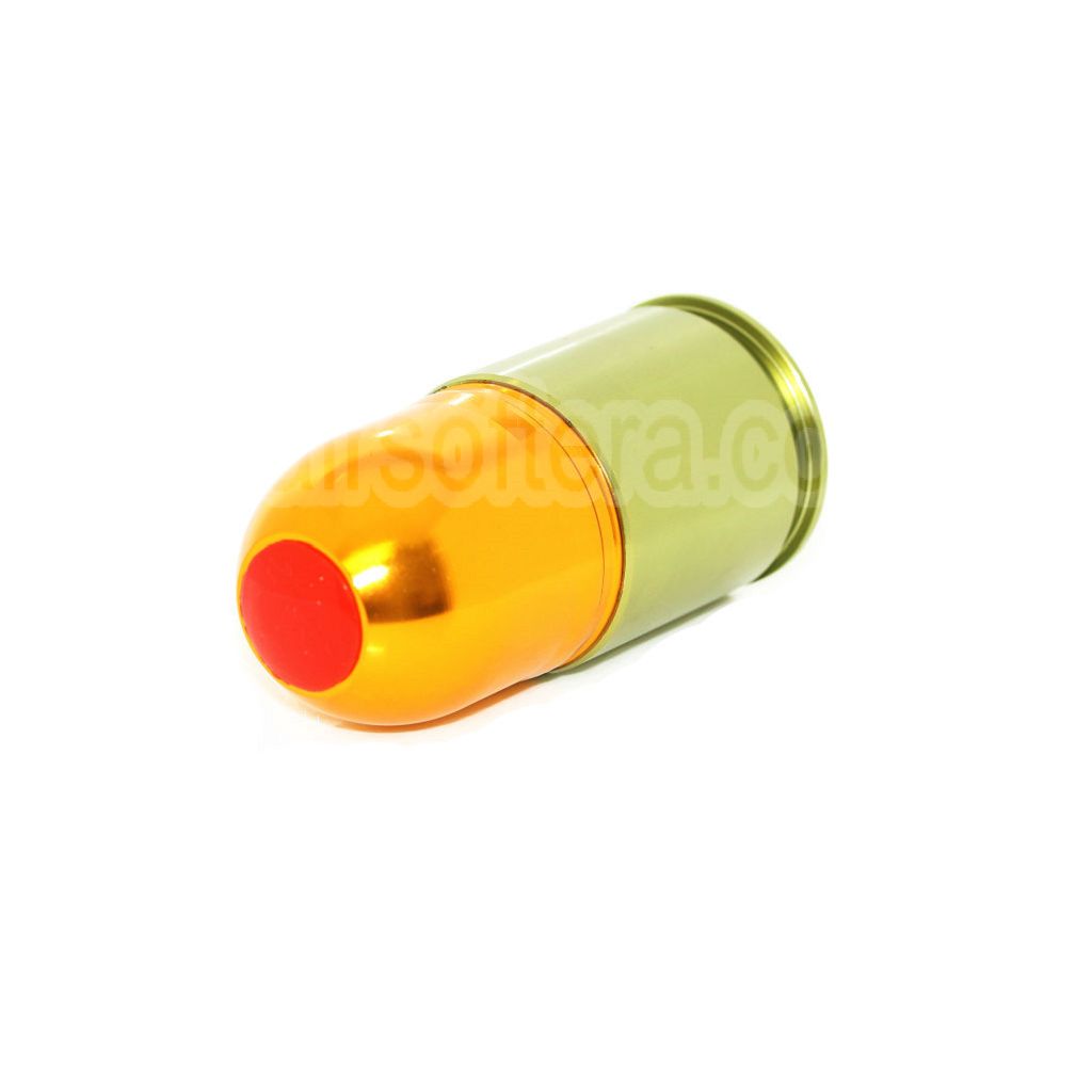Cartouche de gaz pour grenade CO2 de 40 mm de l'armée américaine, type terrain de paintball/billes.