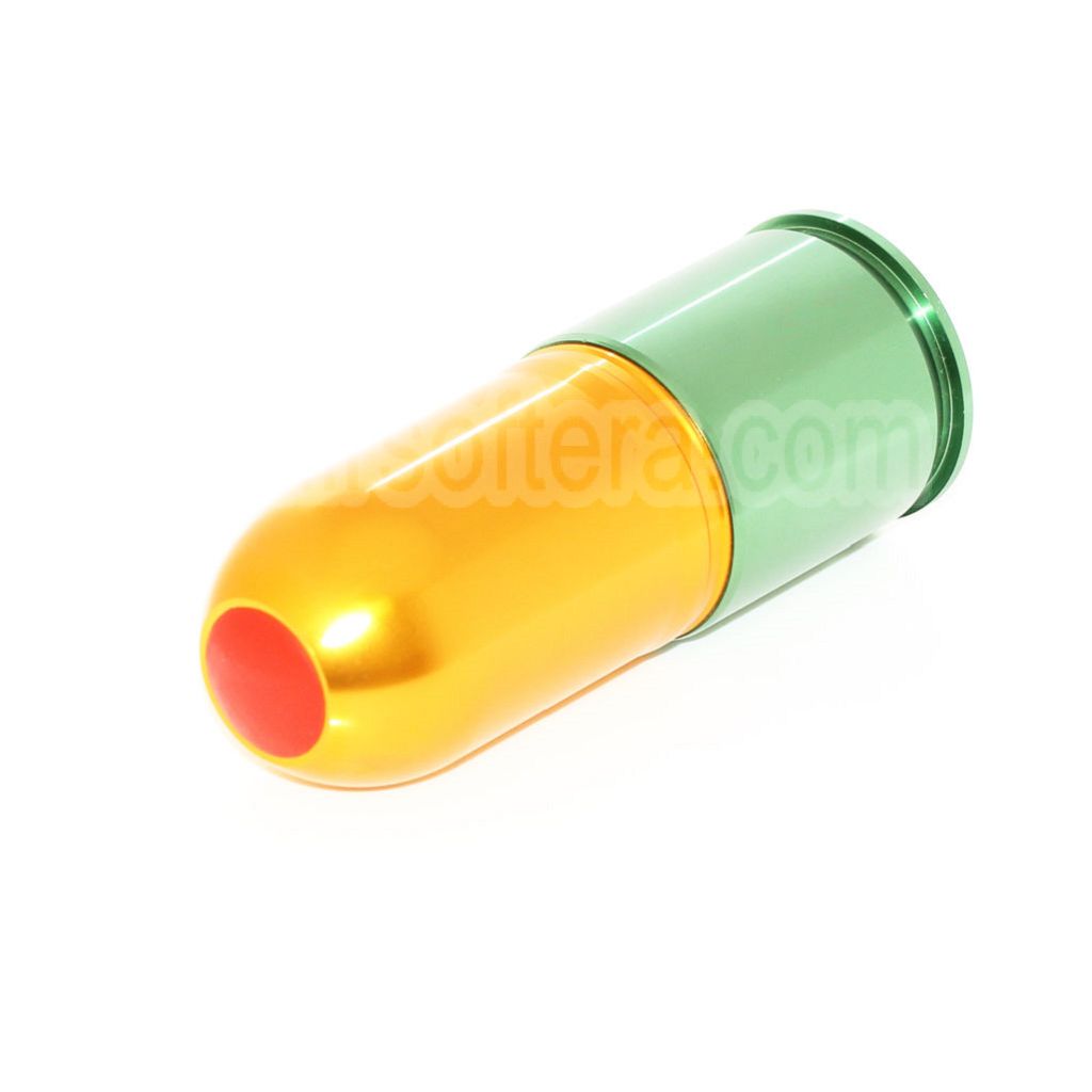 Cartouche de gaz pour grenade CO2 40 mm Army Force, type long, pour paintball/billes.