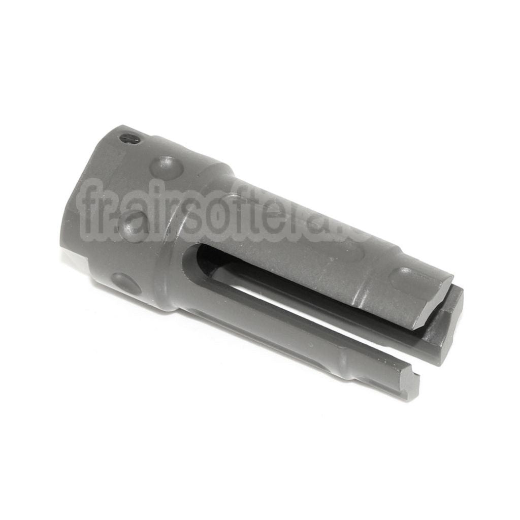 AirsoftEra 57mm QDC Style Frein de Bouche Cache-Flamme Convient pour -14mm CCW sens antihoraire Canon Fusil