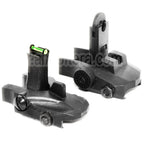 APS Athena Back Up Guidon Hausse Set Convient pour Rail Standard 20mm