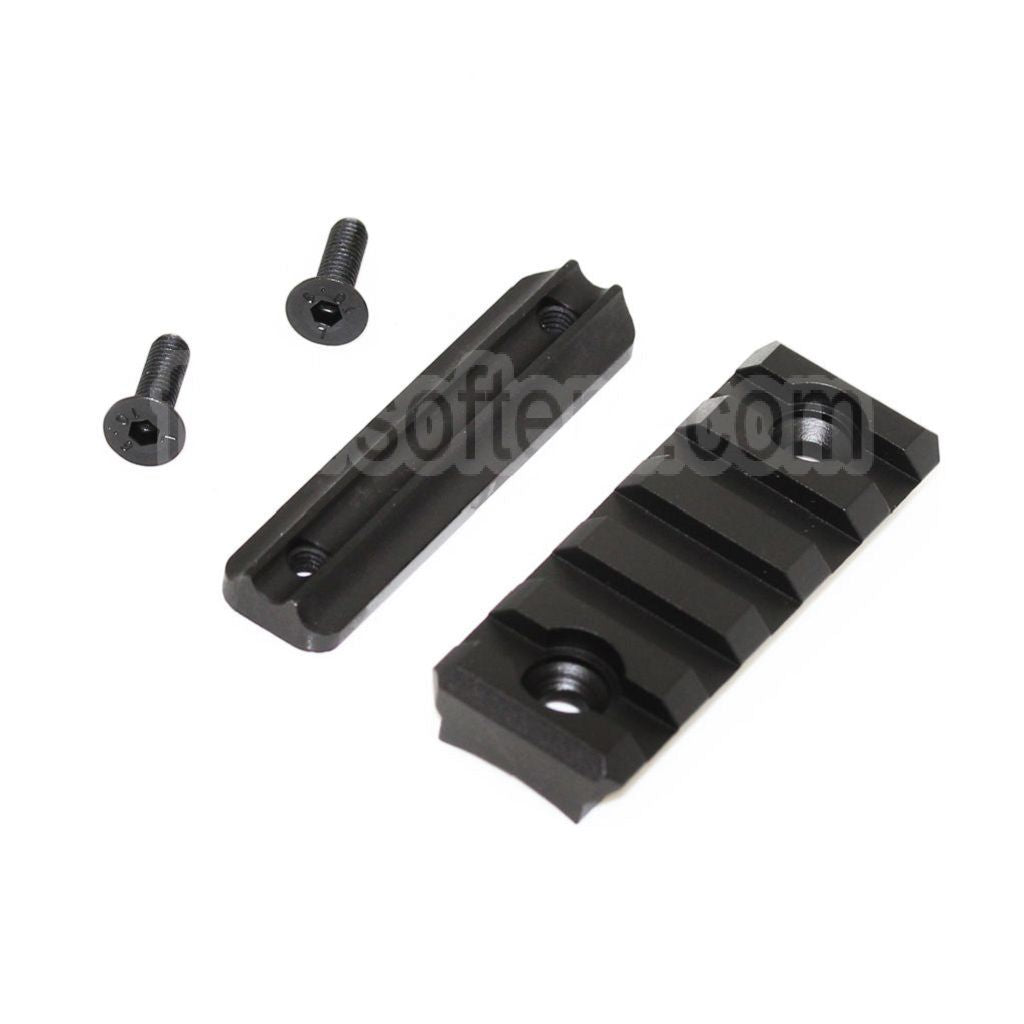 APS 57mm Adaptateur Rail Convient pour Guardian Garde-Main AEG Fusil Airsoft Noir