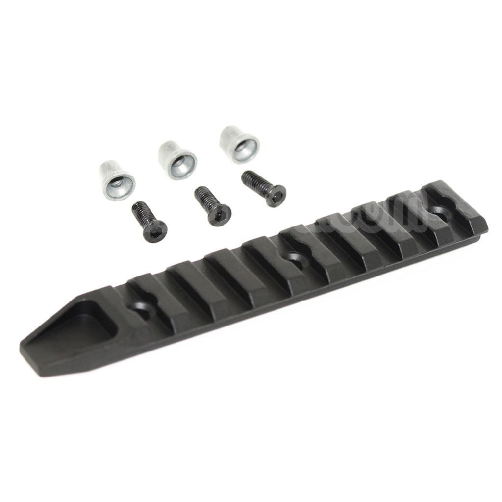 APS 114mm Evolution Tech Rail Keymod Convient pour AEG Fusil Airsoft Noir