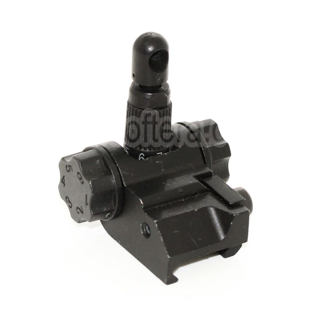 D-BOYS SCAR Type Métal Rabattable Hausse Convient pour M4 M16 AR Série Fusil Airsoft