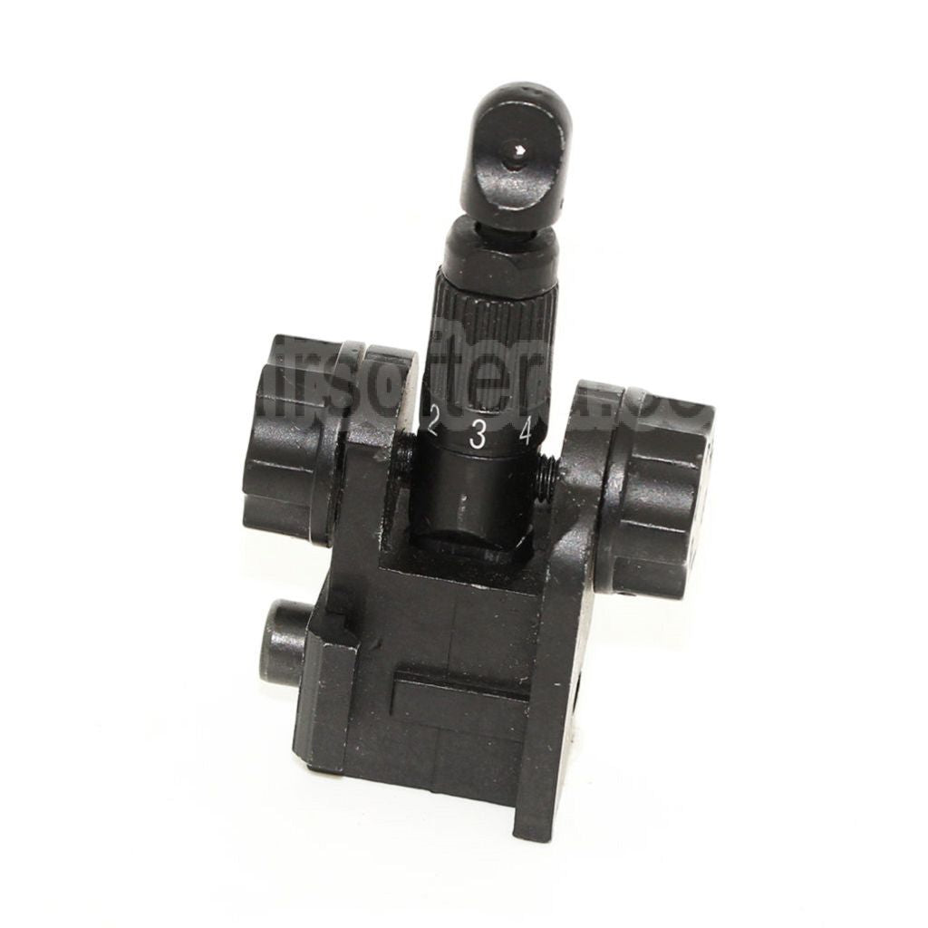 D-BOYS SCAR Type Métal Rabattable Hausse Convient pour M4 M16 AR Série Fusil Airsoft