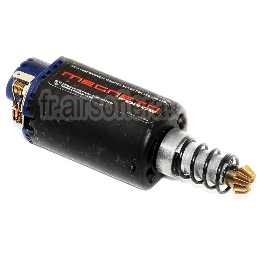 APS Force Magnéto Long Type Moteur Convient pour M4 M16 MP5 G3 P90 Série V2 Vitesse Boîte AEG Fusil Airsoft