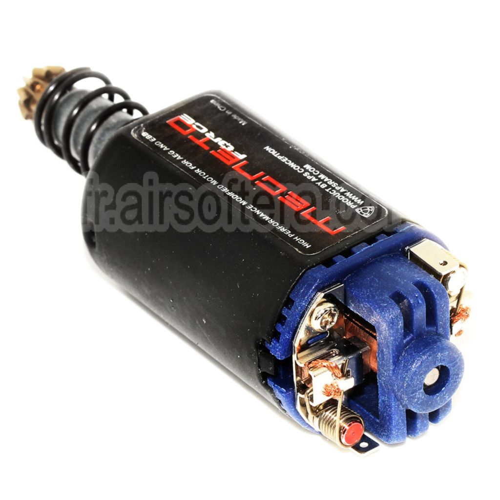 APS Force Magnéto Long Type Moteur Convient pour M4 M16 MP5 G3 P90 Série V2 Vitesse Boîte AEG Fusil Airsoft