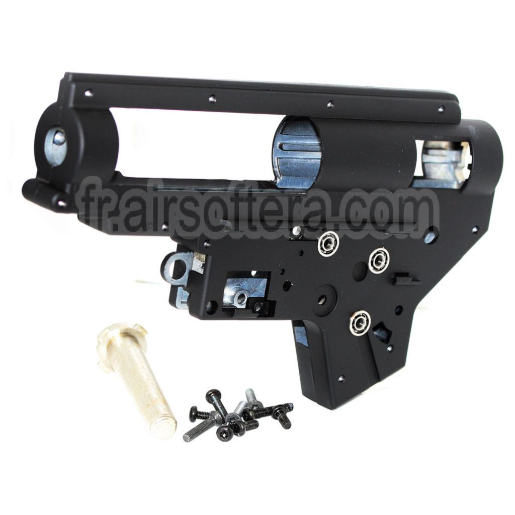 E&amp;C 8mm Bearing QD Transform Version 2 V2 Vitesse Boîte Boîtier Convient pour M4 M16 Série AEG Fusil Airsoft