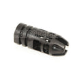 5KU EPSILON 556 Type Métal Frein de Bouche Convient pour -14mm CCW sens antihoraire Canon Fusil Airsoft Noir