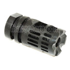 5KU Gamma 556 Type Métal Frein de Bouche Convient pour -14mm CCW sens antihoraire Canon Fusil Airsoft Noir