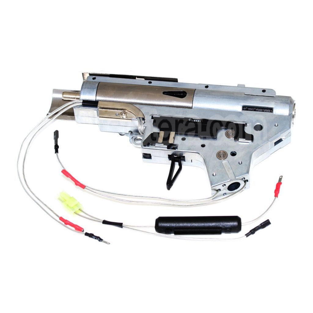 APS Silver Edge Extreme 8mm roulement allemand QD Version 2 V2 Vitesse Boîte Convient pour M4 M16 Série AEG Fusil Airsoft