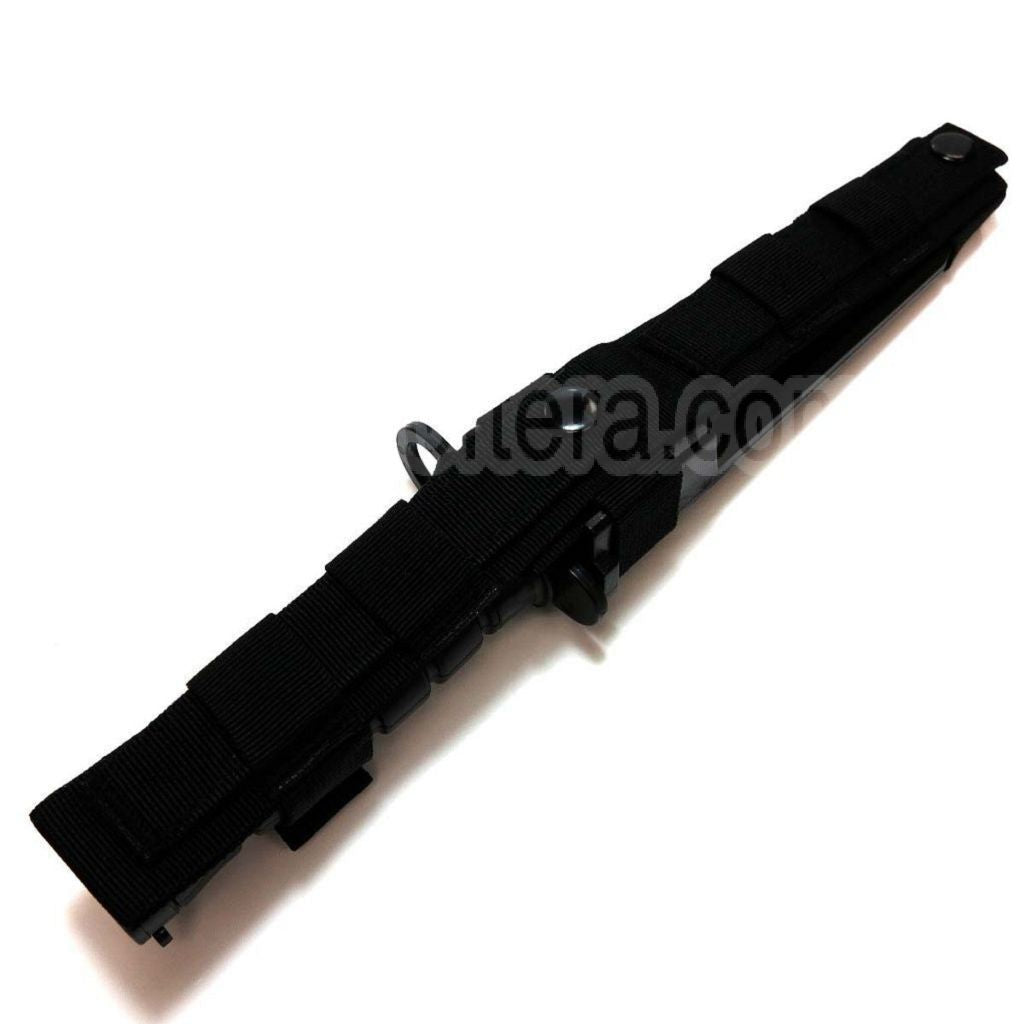 CYMA Plastique M10 OKC-3S Bayonet Couteau Factice (Non tranchant Caoutchouc Souple Couteau Factice) avec Gaine