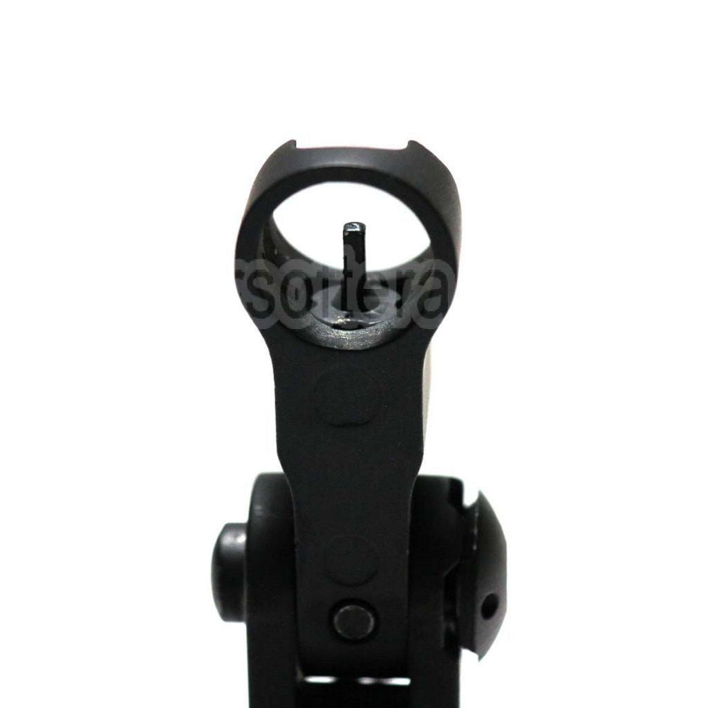 D-BOYS Rabattable Folding Guidon avec Gaz Tube Convient pour M4 M16 Série AEG Fusil Airsoft