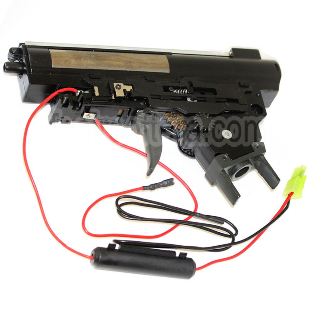 WELL Complète Vitesse Boîte Convient pour SIG 552 Série AEG Fusil Airsoft Avant Câblage