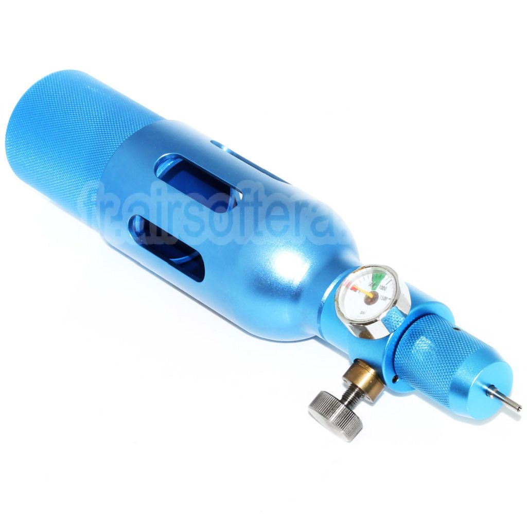 Chargeur CNC rechargeable PPS 95g Co2 Gaz avec jauge PSI