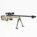 AirsoftEra 12 Pouces Non Fonctionnelle Jouet Modèle Kit 1:6 L96 Métal Fusil Digital ACU Camo