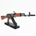 AirsoftEra 12 Pouces Non Fonctionnelle Jouet Modèle Kit 1:6 AK47 Sniper Fusil Noir/Brun