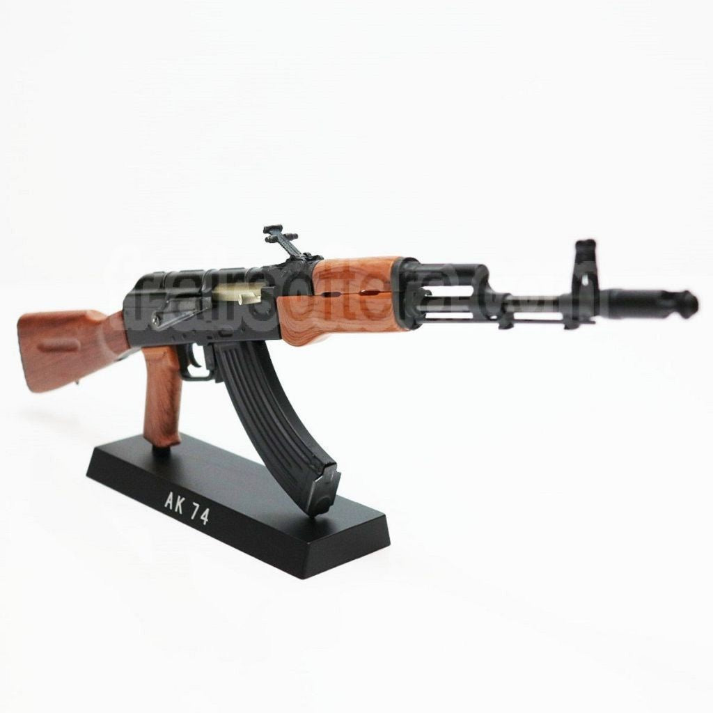 AirsoftEra 12 Pouces Non Fonctionnelle Jouet Modèle Kit 1:6 AK47 Sniper Fusil Noir/Brun