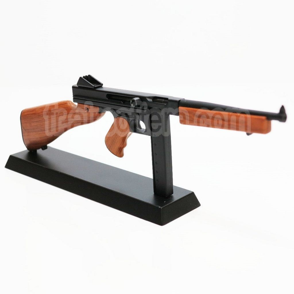 AirsoftEra 12 Pouces Non Fonctionnelle Jouet Modèle Kit 1:6 M1A1 Thomas Fusil Noir/Brun