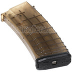 CYMA 170 Billes Mip-Cap Bulgare Waffle Chargeur Convient pour AK Série AEG Fusil Airsoft Translucide Brun