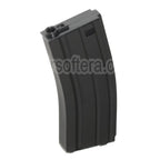 E&amp;C 160 Billes Métal Mid-Cap Chargeur Convient pour M4 M16 Série AEG Fusil Airsoft Noir