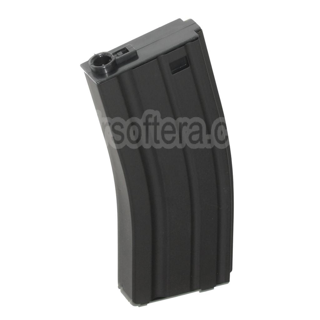 E&amp;C 160 Billes Métal Mid-Cap Chargeur Convient pour M4 M16 Série AEG Fusil Airsoft Noir