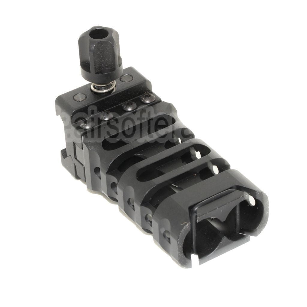 5KU Détachement Rapide QD Ultralight Vertical Poignée Convient pour 20mm Picatinny Rail Noir
