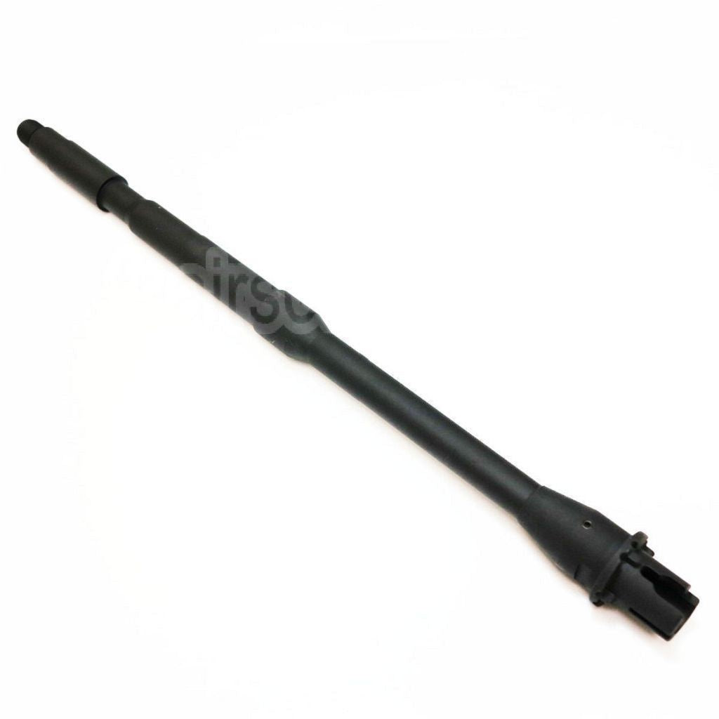 5KU 365mm 14.25 Pouces Aluminium Canon Extérieur Carabine Longueur -14mm CCW sens antihoraire Convient pour M4 M16 Série AEG Fusil Airsoft Noir