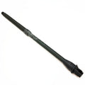 5KU 405mm 16 Pouces Aluminium Canon Extérieur Mid Longueur -14mm CCW sens antihoraire Convient pour M4 M16 Série AEG Fusil Airsoft Noir