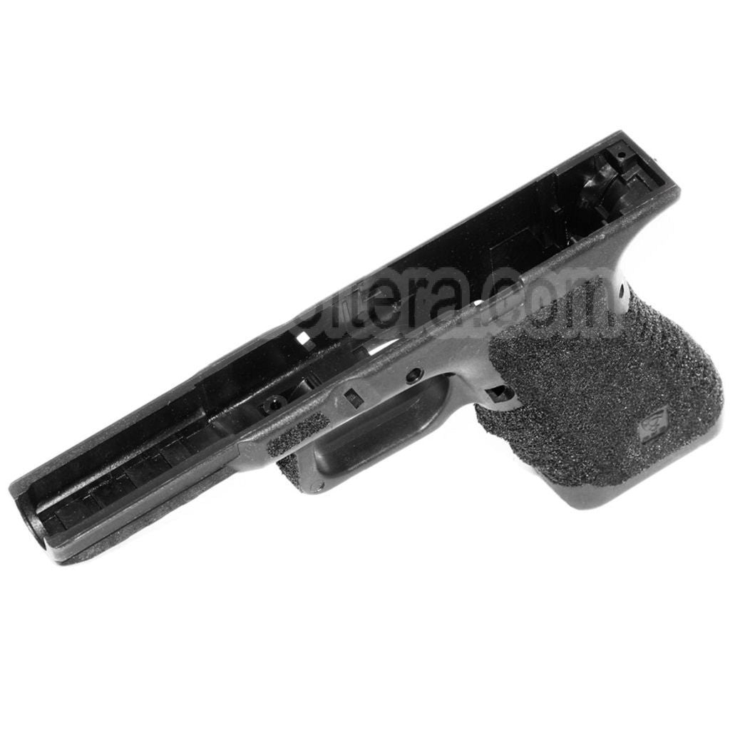 APS Polymère Pointillé Pistolet Poignée Le Châssis ACP601 ACP606 Black Hornet Tokyo Marui G17 G18C G34 G35 Série GBB Pistolet Airsoft Noir