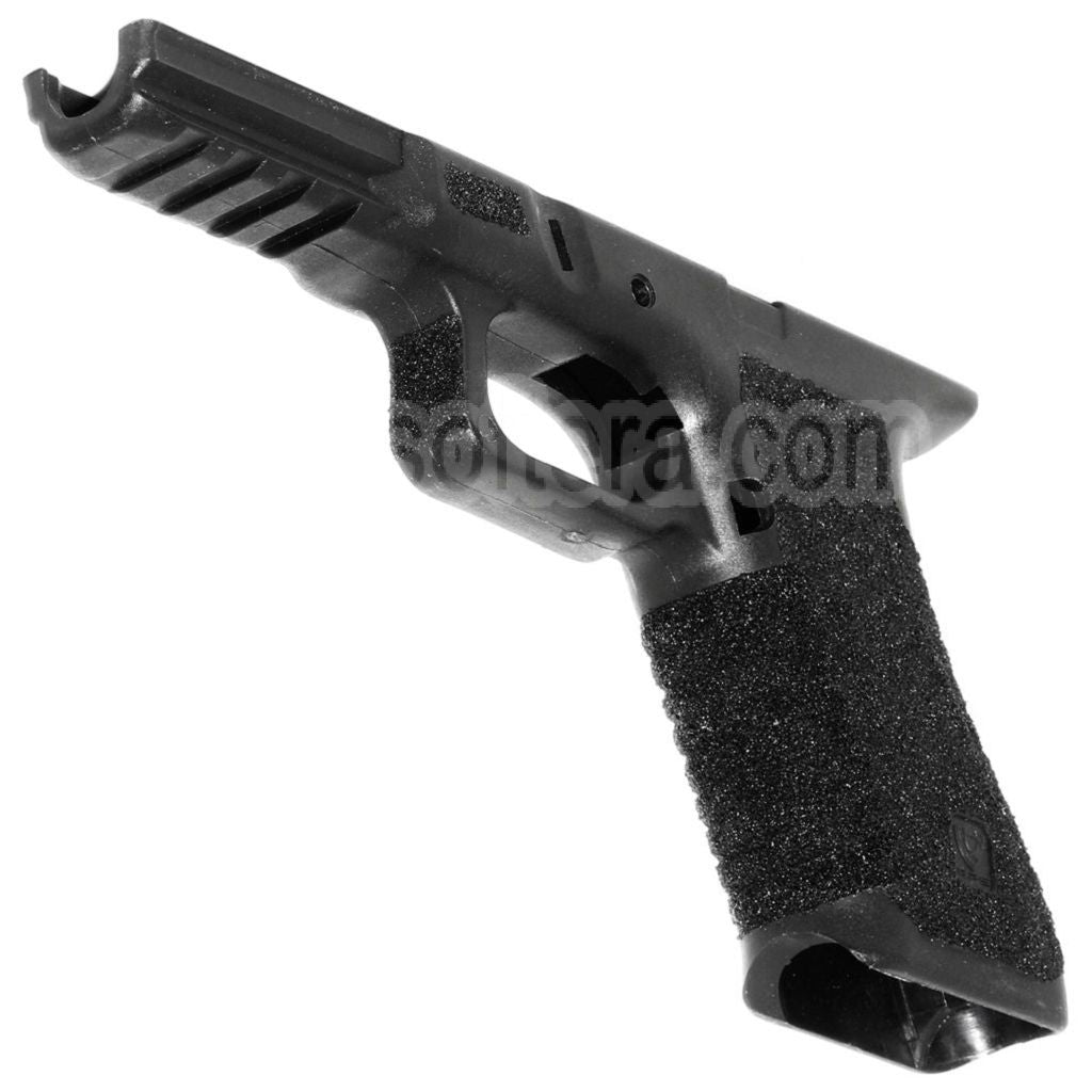 APS Polymère Pointillé Pistolet Poignée Le Châssis ACP601 ACP606 Black Hornet Tokyo Marui G17 G18C G34 G35 Série GBB Pistolet Airsoft Noir