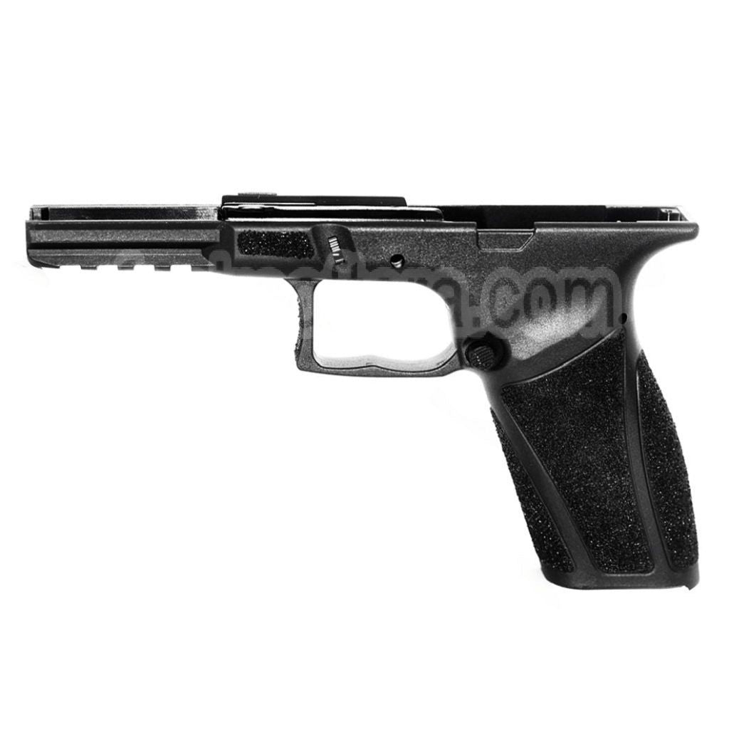 APS Polymère Pointillé Pistolet Poignée Le Châssis Convient pour APS A-CAP Série GBB Pistolet Airsoft Noir