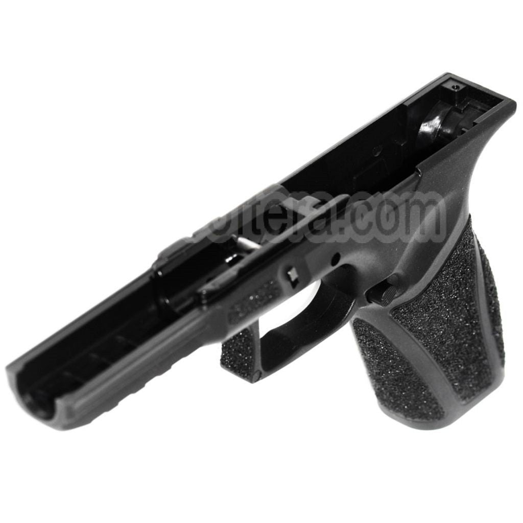 APS Polymère Pointillé Pistolet Poignée Le Châssis Convient pour APS A-CAP Série GBB Pistolet Airsoft Noir