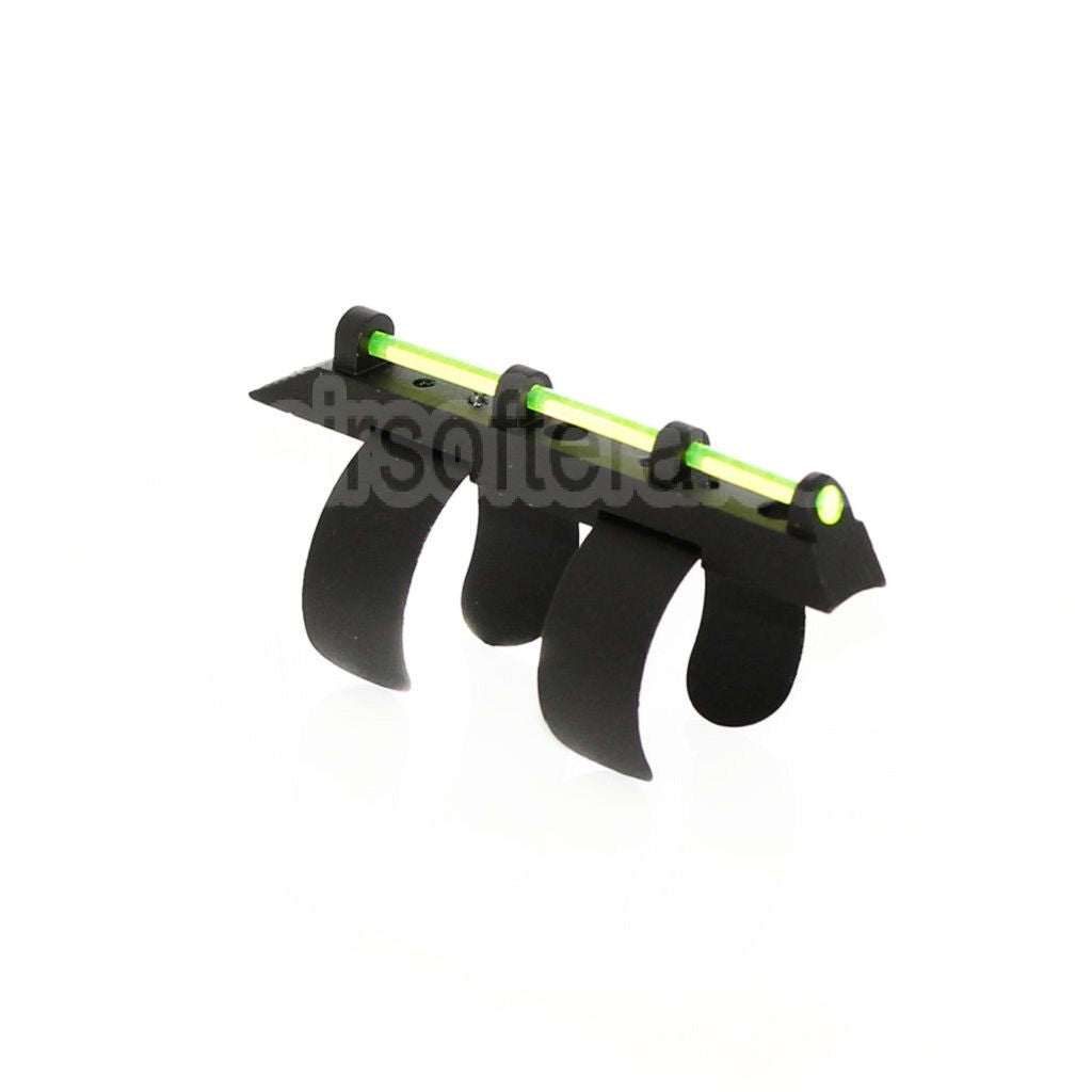 APS 50x2 Vert Fibre Optique Guidon Convient pour CAM870 M870 Shotgun Airsoft