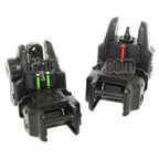 APS Rhino Fibre Optique Guidon Hausse Set Convient pour Mil-STD 1913 Picatinny Rail