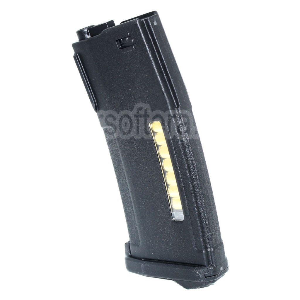 PTS 150 Billes EPM Mid-Cap Enhanced Polymère Chargeur Convient pour M4 M16 Série Tokyo Marui KWA PTS PDR-C ERG Masada G&amp;P VFC-416 CA-416 AMOEBA AM Variants AEG Fusil Airsoft