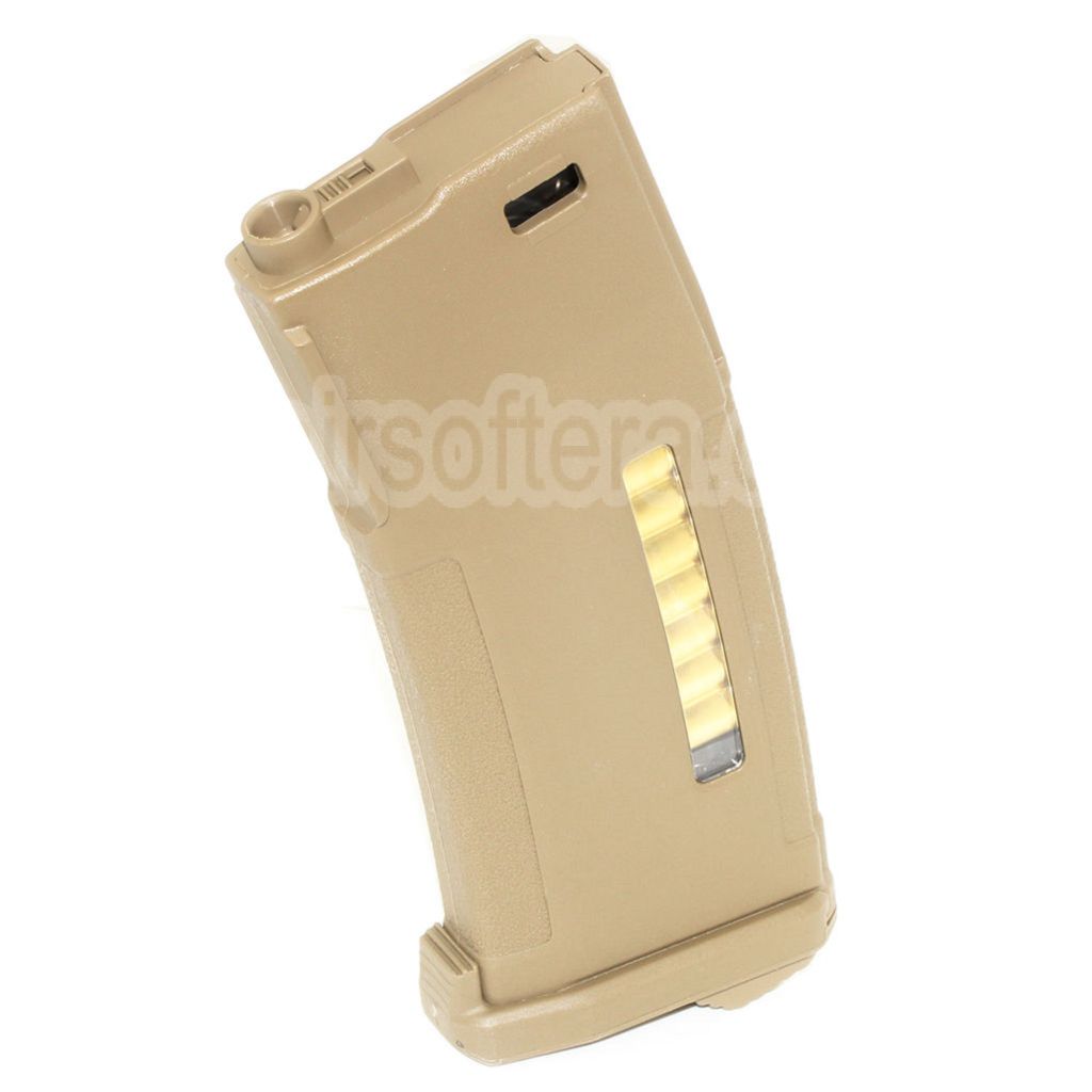 PTS 150 Billes EPM Mid-Cap Enhanced Polymère Chargeur Convient pour M4 M16 Série Tokyo Marui KWA PTS PDR-C ERG Masada G&amp;P VFC-416 CA-416 AMOEBA AM Variants AEG Fusil Airsoft