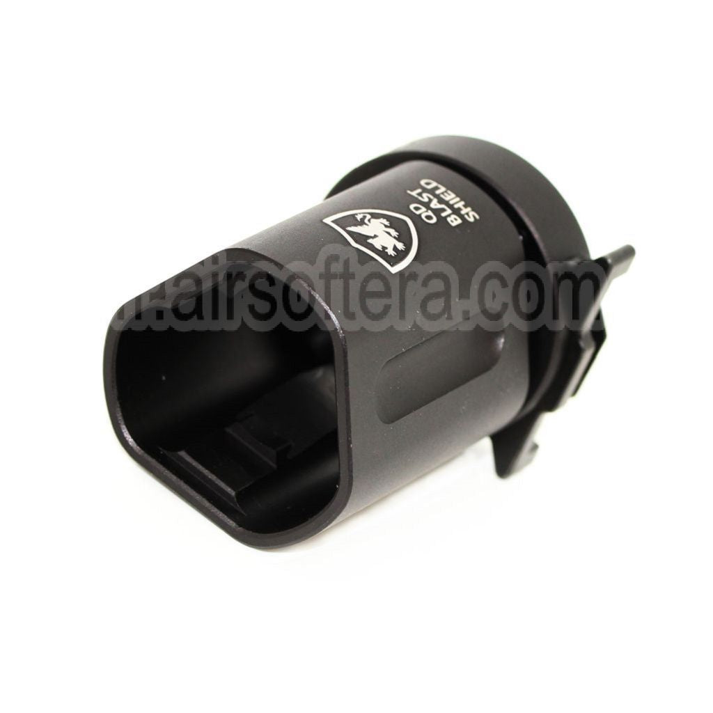 PTS Griffin Armament QD Blast Shield Noir