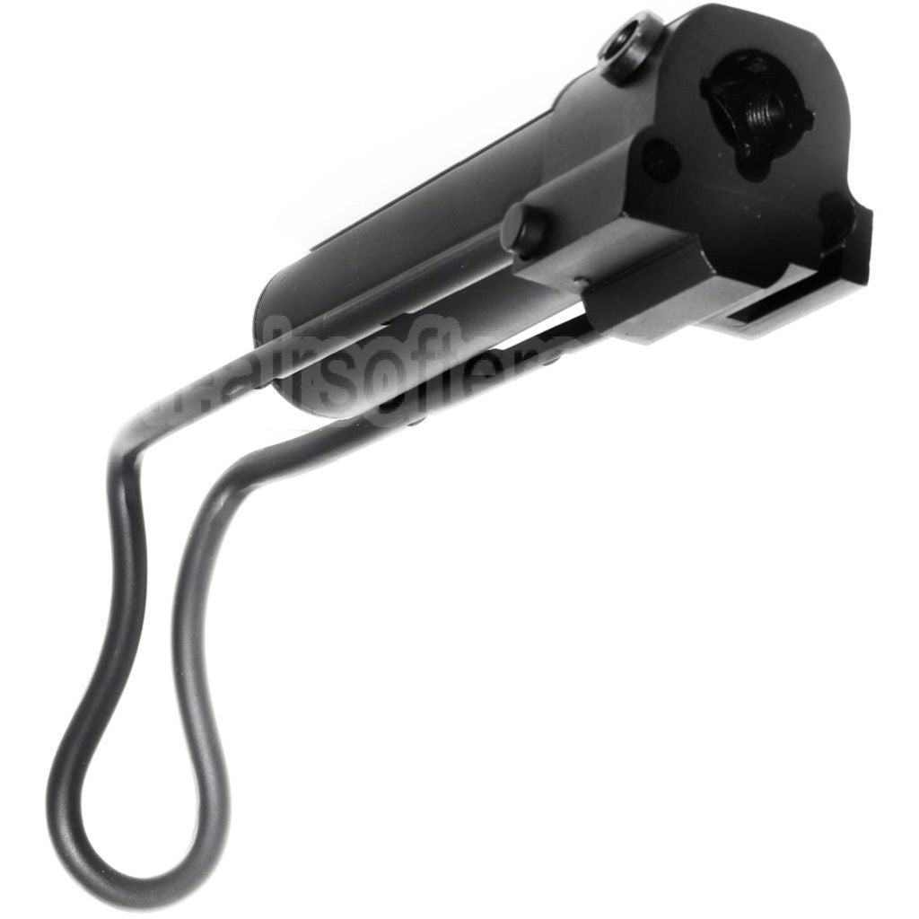AirsoftEra 3-Position Haute Résistance Acier Tanker Crosse Convient pour M4 M16 Série AEG Fusil Noir