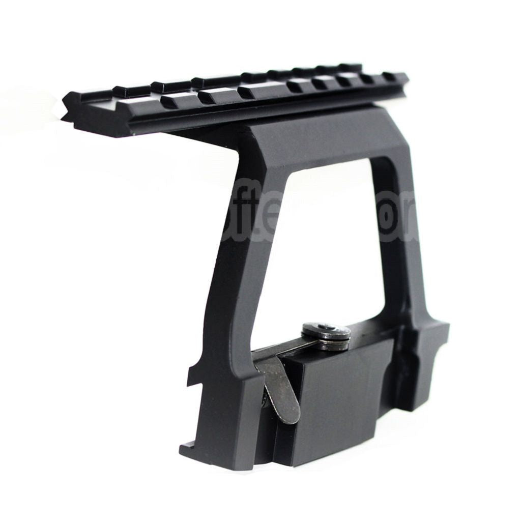 CYMA Side Rail Heavy Duty Lunette Montage Base Convient pour AK Série AEG Fusil Airsoft Noir