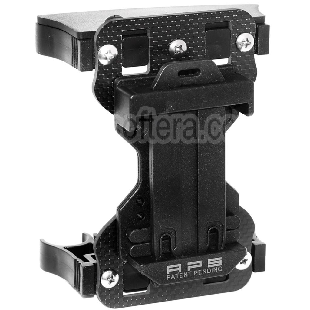 APS 8 Billes Plaque Cartouche Caddy System avec Passant de ceinture Convient pour CAM870 Shotgun Cartouche Noir